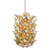 Imsil 40 Light Handmade Glass Floral Pendant - Brass