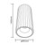 Kari IP44 Ribbed Dimmable LED Downlight - Brass-3