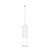 Kari IP44 Ribbed Dimmable LED Pendant Light - White-2