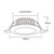 Nancy 13W Flat Face 3CCT LED Downlight - White-1