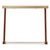 Quade Leather Strap Linear LED Pendant - Gold