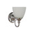 Nova 1 Light Wall Light - Chrome, Upwards