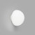 Dome Deco IP44 Glass Wall Light - White-2