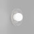 Orb Artisan Clear Dish Glass Spherical Wall Light-9