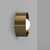 Orb Sur Large Old Brass Acid Washed Glass Wall Light-6