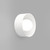 Orb Sur Large White Acid Washed Glass Wall Light-8