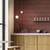 Pico IP44 Old Brass Glass Orb LED Pendant-3