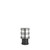 Stockholm IP65 Frosted Glass Bollard Light - Black-2