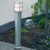 Stockholm IP65 Frosted Glass Bollard Light - Galvanised-5