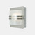 Bern IP54 Frosted Glass Wall Light - Galvanised-1