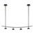 Tana 4 Light Minimalist LED Pendant - Matt Black