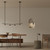 Tana 4 Light Minimalist LED Pendant - Matt Black-1