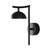 Tana Minimalist LED Wall Light - Matt Black
