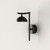 Tana Minimalist LED Wall Light - Matt Black-4