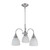 Benson 3 Light Chrome Down-Facing Pendant Chandelier-1