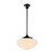 Chateau Matt Opal Glass Rod Pendant - Patina-2