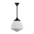 Domec Matt Opal Glass Rod Pendant - Patina-1