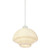 Fenwick Gloss Opal Glass Cord Pendant - White