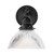 Koscina Bowl Clear Glass Wall Light - Patina-3