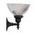Koscina Bowl Clear Glass Wall Light - Patina-4