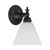 Koscina Cone Opal Glass Wall Light - Patina-1