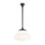 Lincoln Gloss Opal Glass Rod Pendant - Patina-2