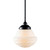 Parkville Opal Matt Glass Rod Pendant - Patina