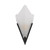 Vinci Patina Frosted Glass Wall Sconce-2