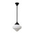 Derby Matt Opal Glass Rod Pendant - Patina-5