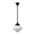 Derby Matt Opal Glass Rod Pendant - Patina-6