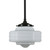 Detroit Gloss Opal Glass Rod Pendant - Patina