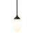 Empire Matt Opal Glass Rod Pendant - Patina-1