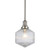 Jefferson Clear Glass Rod Pendant Light - Brushed Nickel-1