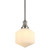 Jefferson Opal Glass Rod Pendant Light - Brushed Nickel-1