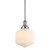 Jefferson Opal Glass Rod Pendant Light - Chrome-1
