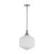 Jefferson Opal Glass Rod Pendant Light - Chrome-2