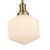 Jefferson Opal Glass Rod Pendant Light - Satin Brass-5