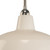 Warehouse Chrome Metal White Dome Rod Pendant-6