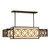 Remy Parisienne Gold Decorative Rectangle Chandelier