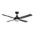 Cairns 48 AC Ceiling Fan with B22 Light - Black