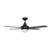 Cairns 48 AC Ceiling Fan with B22 Light - Black-2