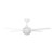 Cairns 48 AC Ceiling Fan with B22 Light - White-2