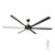 Colossus II 72-Inch DC Ceiling Fan - Black