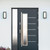 Eave IP44 Modern Box Wall Light - Charcoal-1