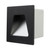 Evelyn Dimmable LED Square Step Light - Black