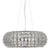 Dmitri K9 Crystal Faceted Oblate Drum Pendant