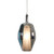Myul Modern Silver Chrome Glass Pendant Light