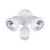 Azel Twin Light IP65 3CCT LED Floodlight with Sensor - White