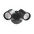 Cami Twin Light IP65 3CCT LED Spotlight - Black