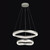 Pagnia 2 Light Quartz 3CCT LED Chandelier-1